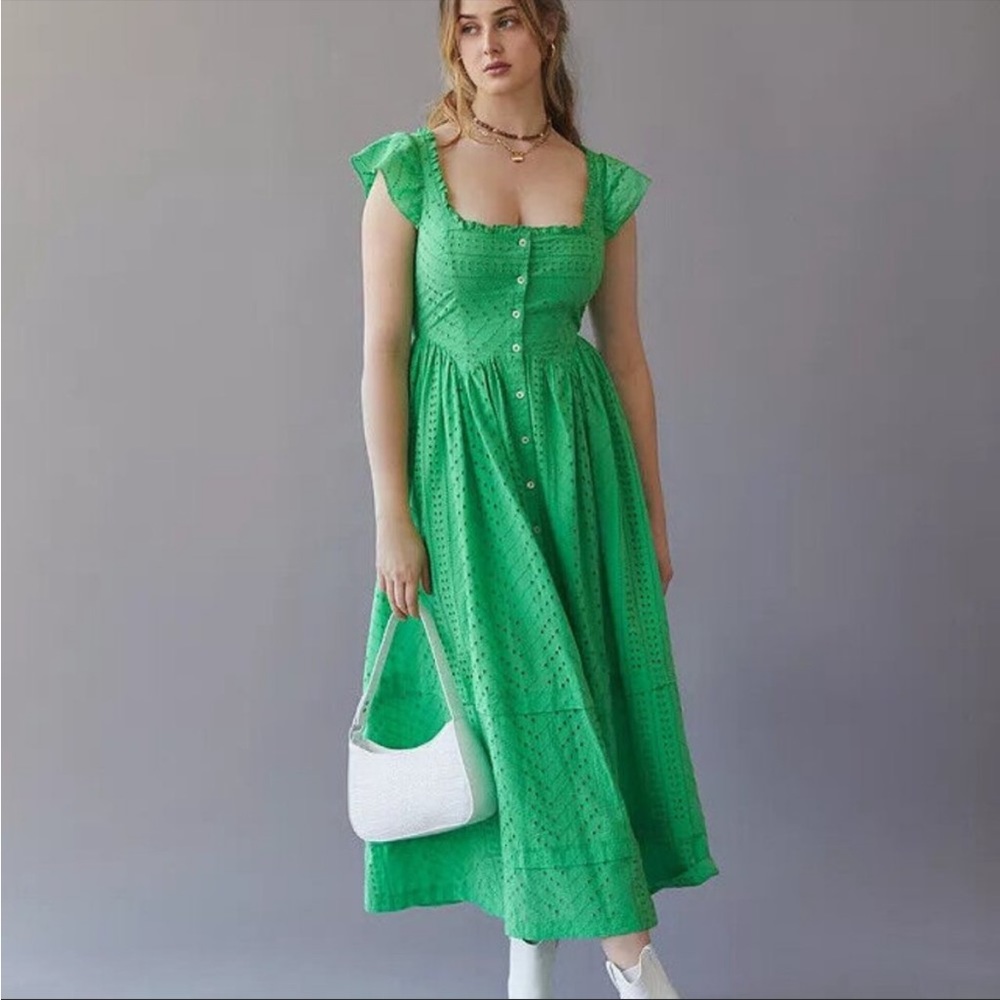 NWT Urban outfitters Fiona midi dress